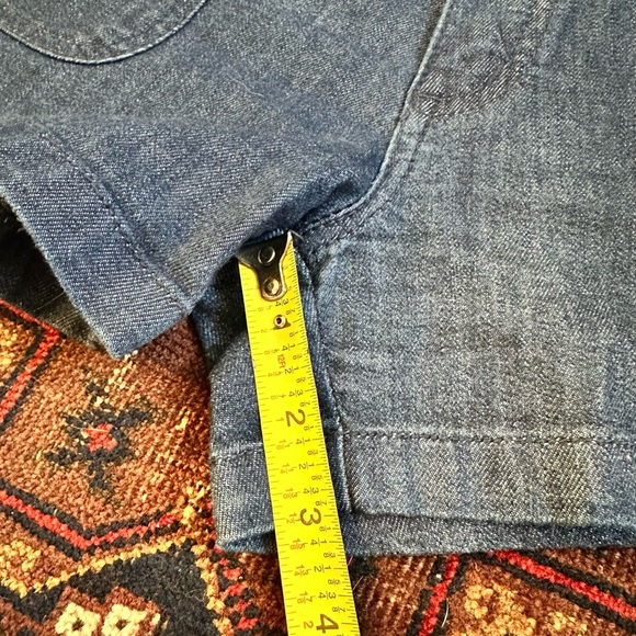 Courtshop Denim High Waisted Shorts 28 - Picture 3 of 6